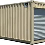 16ft Refurbished Storage Container with Roll-Up Door