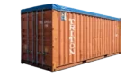 20ft Used Open Top Soft Roof Shipping Container