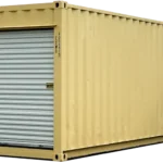 24ft Refurbished Storage Container with Roll-Up Door