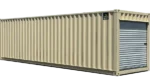 30ft Refurbished Storage Container with Roll-Up Door