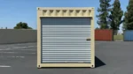 30ft Refurbished Storage Container with Roll-Up Door - Image 4