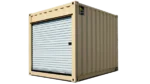 10ft Refurbished Storage Container with Roll-Up Door