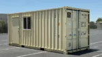 Rent 20ft Ground Level Office and Storage Combo Container - Image 16