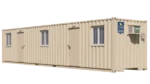 Rent 40ft Ground Level Office Container